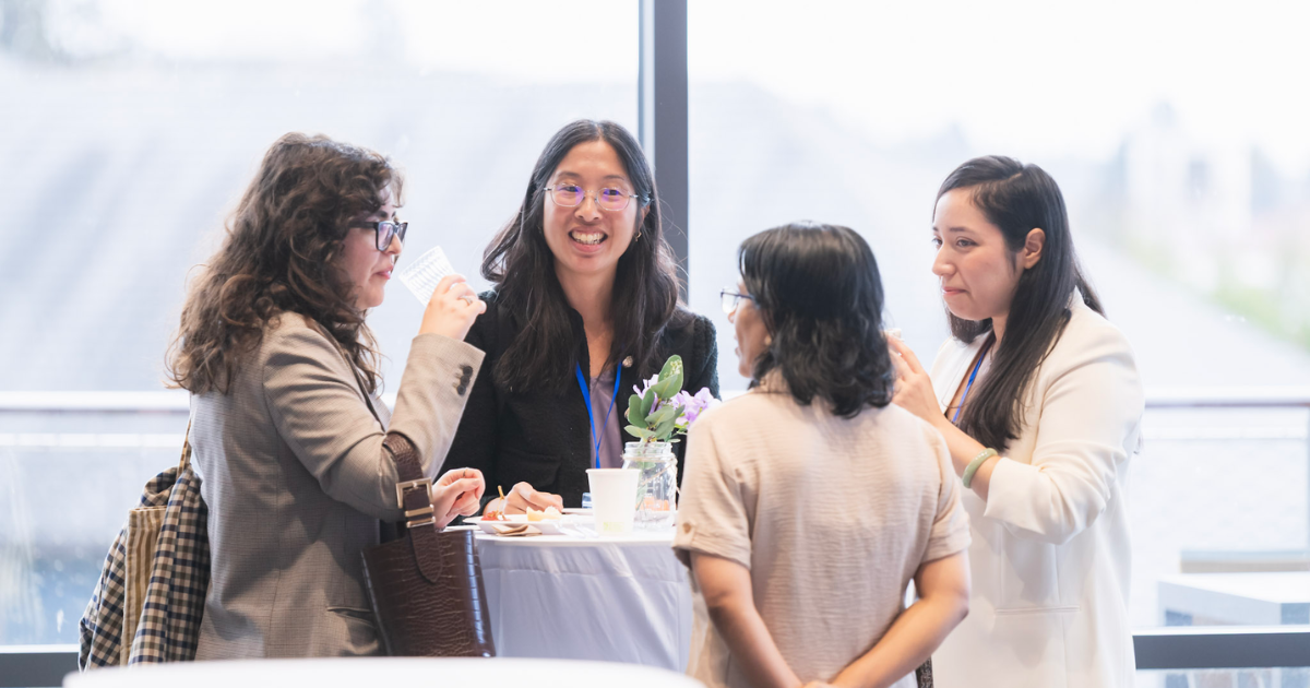 Founders connecting at Circe event
